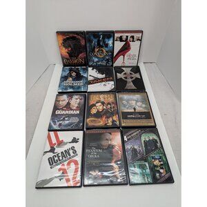 DVDs Lot of 12 Preowned Read Description for Titles and Details